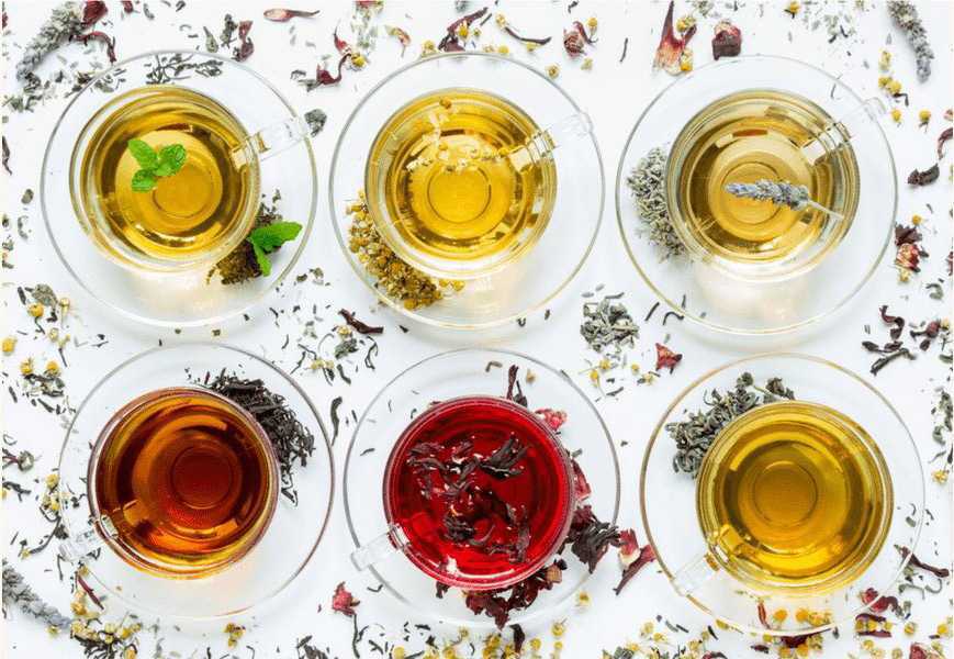 Ginger Tea, Pepermint Tea, Honey Tea, and Valerian Tea are best known are for the treatment of headaches.